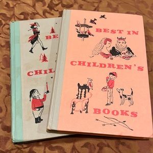 Vintage Best In Children’s Books Copyright 1957, 1959 by (2 Books)